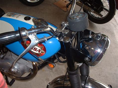 1968 BSA B25B Starfire motorcycle (250cc single cylinder)