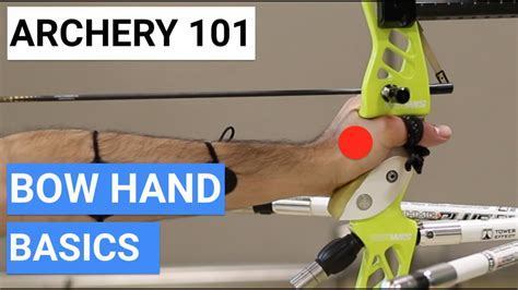 How To Hold An Archery Bow Recurve 101 For Beginners Youtube