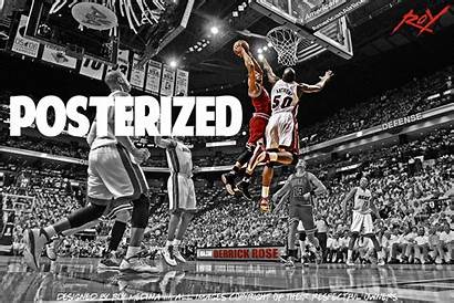 Dunk Derrick Rose Wallpapers Nba Dunking Anthony