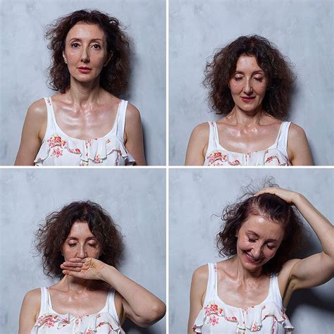 Un photographe immortalise le visage de femmes avant pendant et après