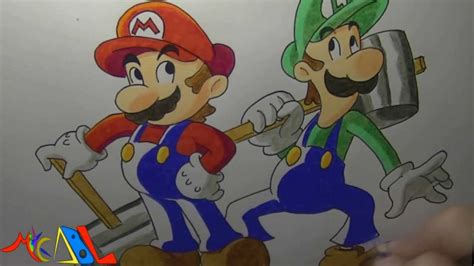 Cómo Dibujar A Mario Y Luigi 】 Paso A Paso Muy Fácil 2024 Dibuja Fácil