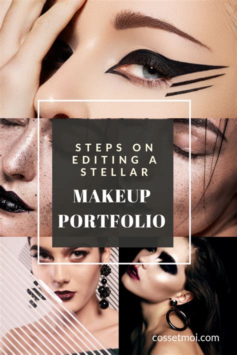 Steps On Editing A Professional Makeup Portfolio Makeup Portfolio