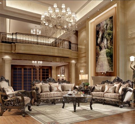 Homey Design Hd 2658 Saville Formal Living Room Set Dallas Designer