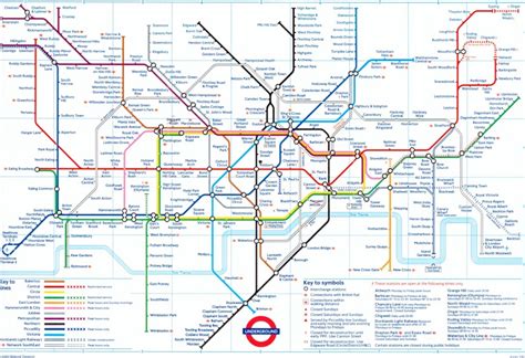 A4 Page London Tube Map Sexiz Pix