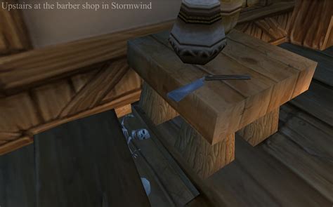 Stormwind Barber Id Noticed The Barber Shop Had Changed U Flickr