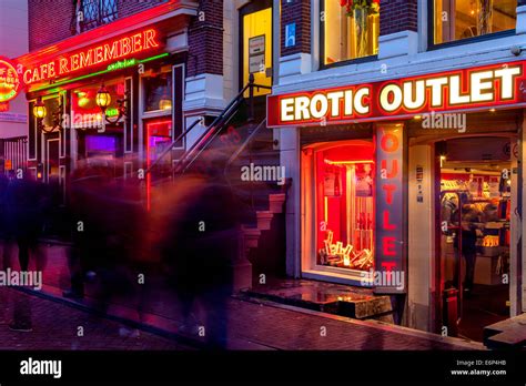 Sex Shop The Red Light District Amsterdam Holland Stock Photo Alamy