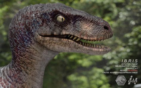 The Aggressive Raptor From Jurassic World Subject V 2 Fandom