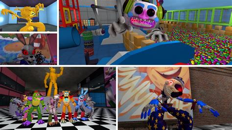 new full daycare map with sun and moondrop attendants in garry s mod fnaf security breach