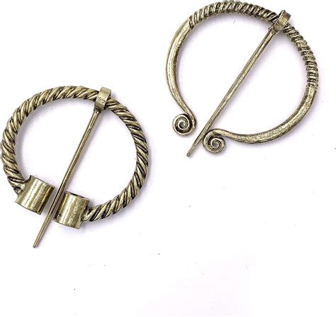 Hand Forged Annular Cloak Pin Brooch Omega Buckle Norse Viking Vikings