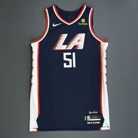 A blog responsible for the collection and documentation of nba jerseys past, present and future. Boban Marjanovic - Los Angeles Clippers - Game-Worn City Edition Jersey - 2018-19 Season | NBA ...