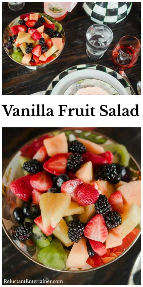 Easter Buffet With Mccormick Spices Vanilla Fruit Salad Recipe