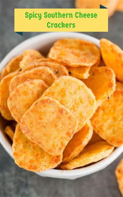 Spicy Southern Cheese Crackers