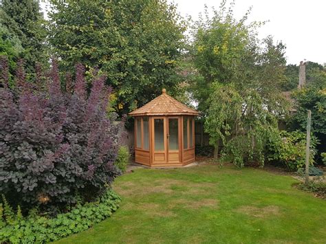 Hexagonal Cedar Luxury Garden Summerhouse Our Windsor Is The Perfect