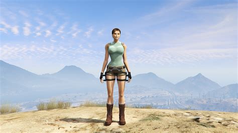 Lara Croft Add On Ped GTA5 Mods Com