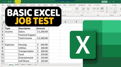 What Is On A Beginner Excel Skill Test Kasapdrum