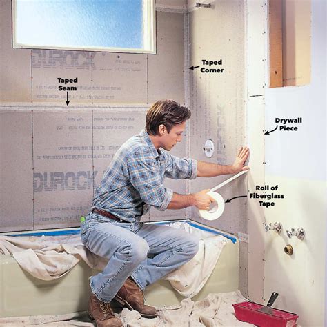 How To Install Cement Board For Tile Projects Diy Tile Shower Tile