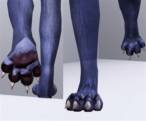 Request Wolf Feet Feet Paws Sims 4 Studio