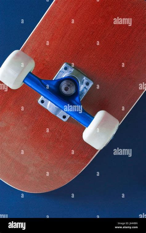 Wheels Skateboard Underside Red Board Big Large Enormous Extreme