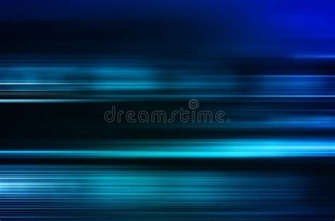 Blue Motion Abstract Background Neon Lasers Above Black Texture Stock