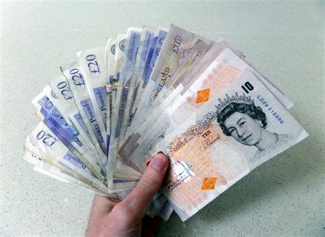 British Pounds Sterling Cash Ready To Spend
