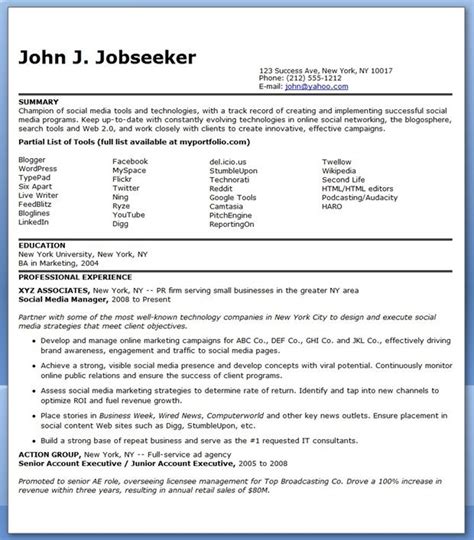 Do you still have questions or don't know where to begin? Social Media Community Manager Resume Sample | Manager ...