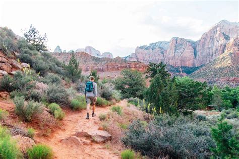4 Hikes To Beat The Crowds In Zion National Park National Parks Utah