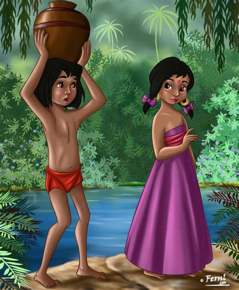 Mowgli And Shanti Jungle Book In Jungle Book Disney Jungle Book Disney Movie