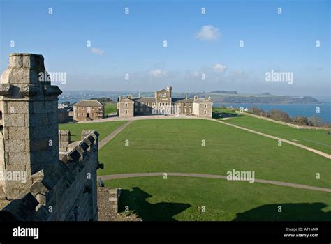 Pendennis Castle Falmouth Cornwall Uk The Barracks Built In 1901
