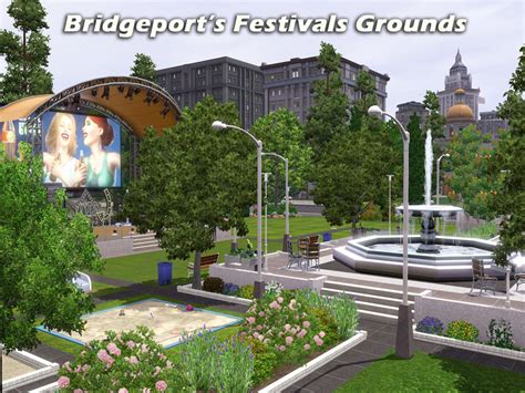 The Sims Resource Bridgeports Festivals Grounds