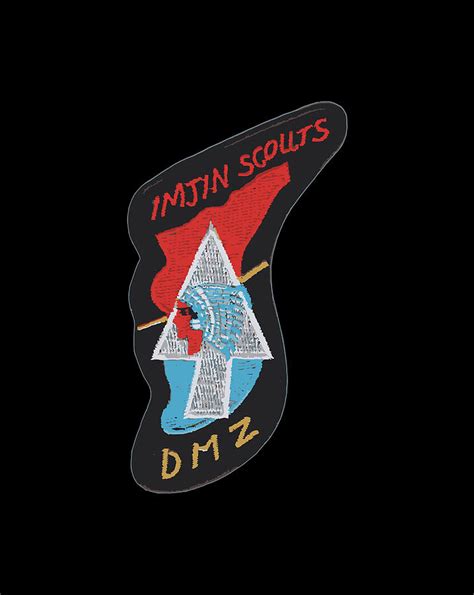 Imjin Scout Dmz Korea 2nd Infantry Division U S Army Drawing By Lucy Wilk