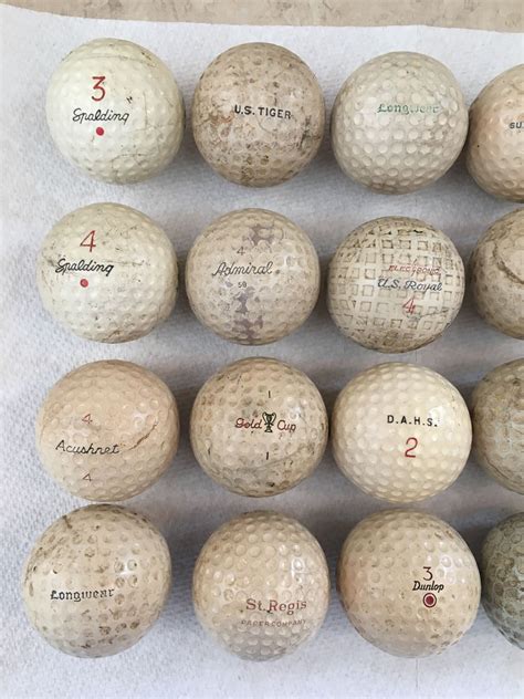 Fs 23 Different Vintage Golf Balls Blowout Cards Forums
