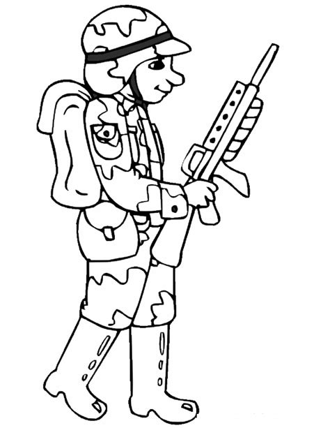 Printable Army Coloring Pages Coloring Home