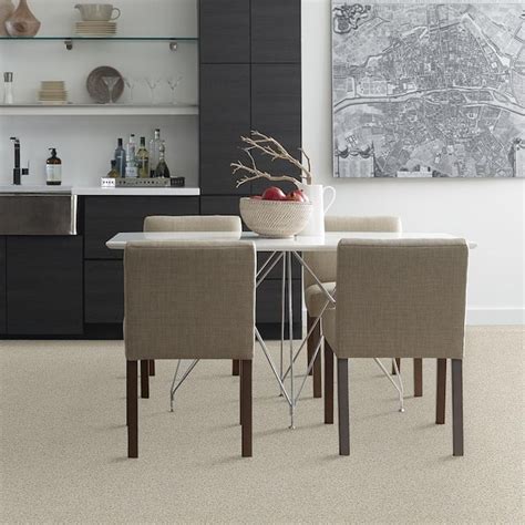 Shaw Stonehenge Weathered Wood Textured Indoor Carpet In The Carpet