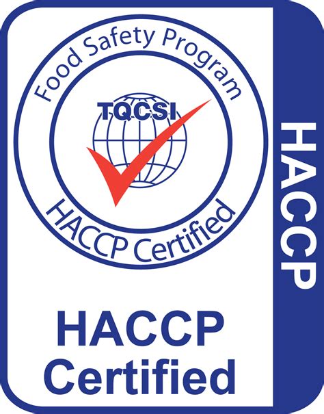Haccp Food Safety Program Tqcsi