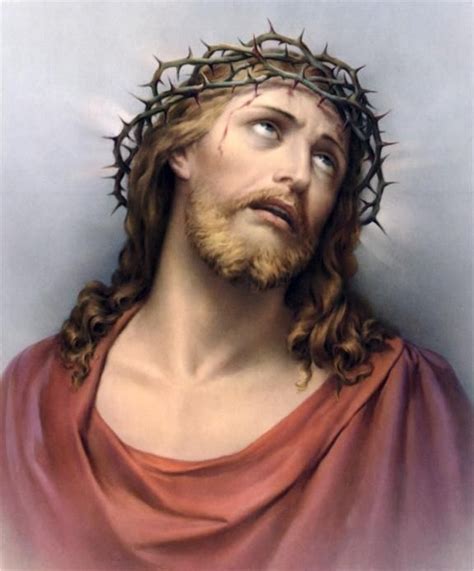 Jesus Christ Wearing Crown Of Thorns Jesus Face Jesus Jesus Pictures