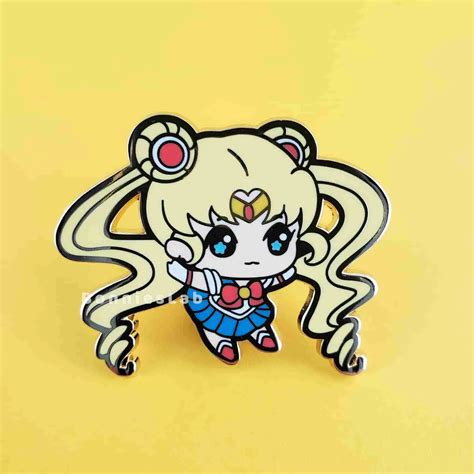 Chibi Sailor Moon Enamel Pin Bonnies Lab