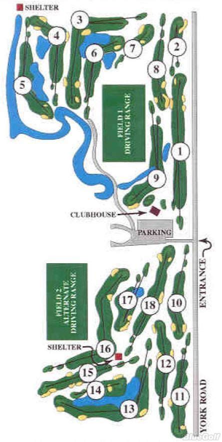 Oak Brook Golf Club Layout Map Course Database Meaningkosh