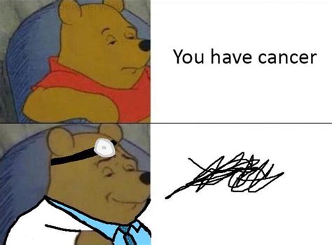Doctors Handwriting Tuxedo Winnie The Pooh Know Your Meme