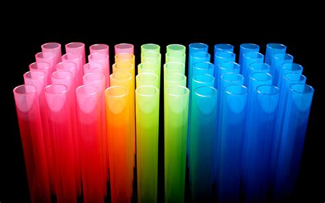 Разноцветные трубки обои для рабочего стола картинки фото