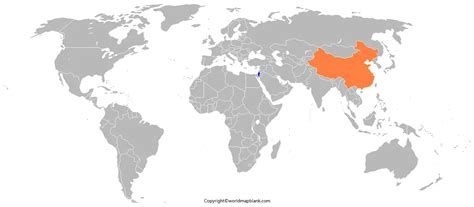 Location Of China On World Map Globe In Pdf