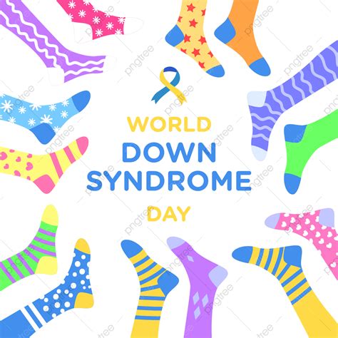 World Down Syndrome Vector Png Images World Down Syndrome With Foot