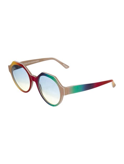 Marco De Vincenzo 2015 Rainbow Oversize Sunglasses Vincenzo De Marco