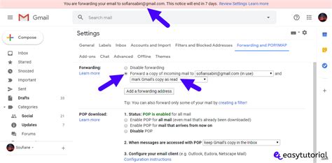 How To Forward Gmail Messages To Another Gmail Account Easytutorial