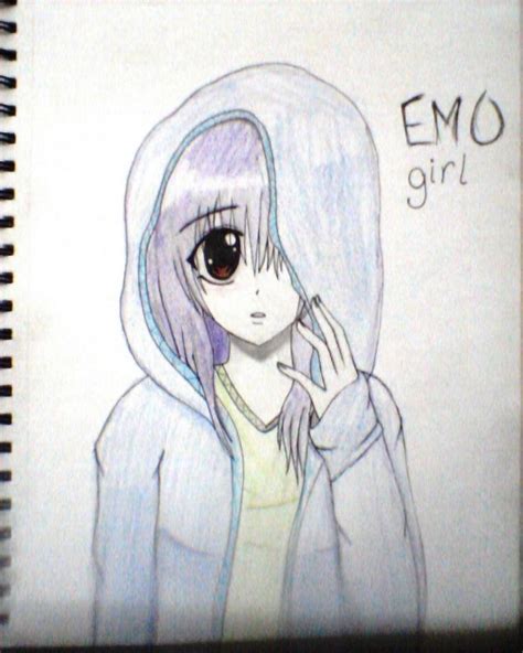 Easy Anime Drawings Anime Girl By Sexylilemogirl Manga