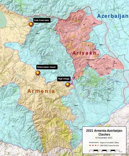 Armeniaazerbaijan Border Crisis Wikipedia
