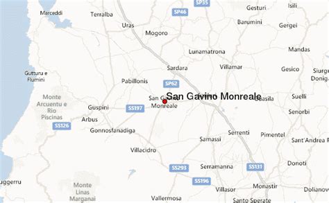 San Gavino Monreale Location Guide