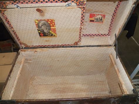 Has steel trunk roller wheels. Camel Back Trunk Great 1860's Camel Back Trunk, This early ...