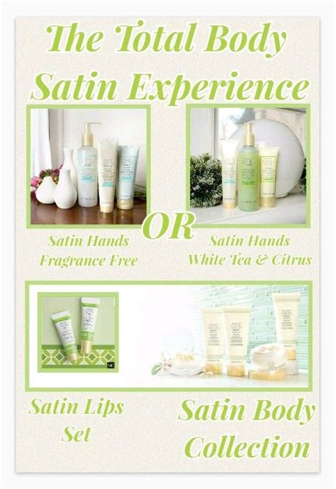 Prepare For The Ultimate Total Body Satin Experience Satin Hands Satin Lips Satin Body