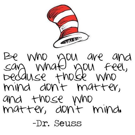 Dr Seuss Be Who You Are Think Bespoke