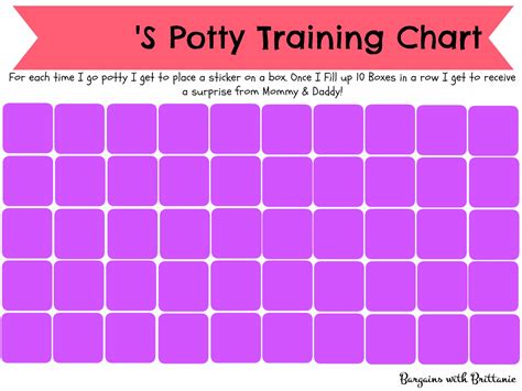 Printable Potty Chart Free